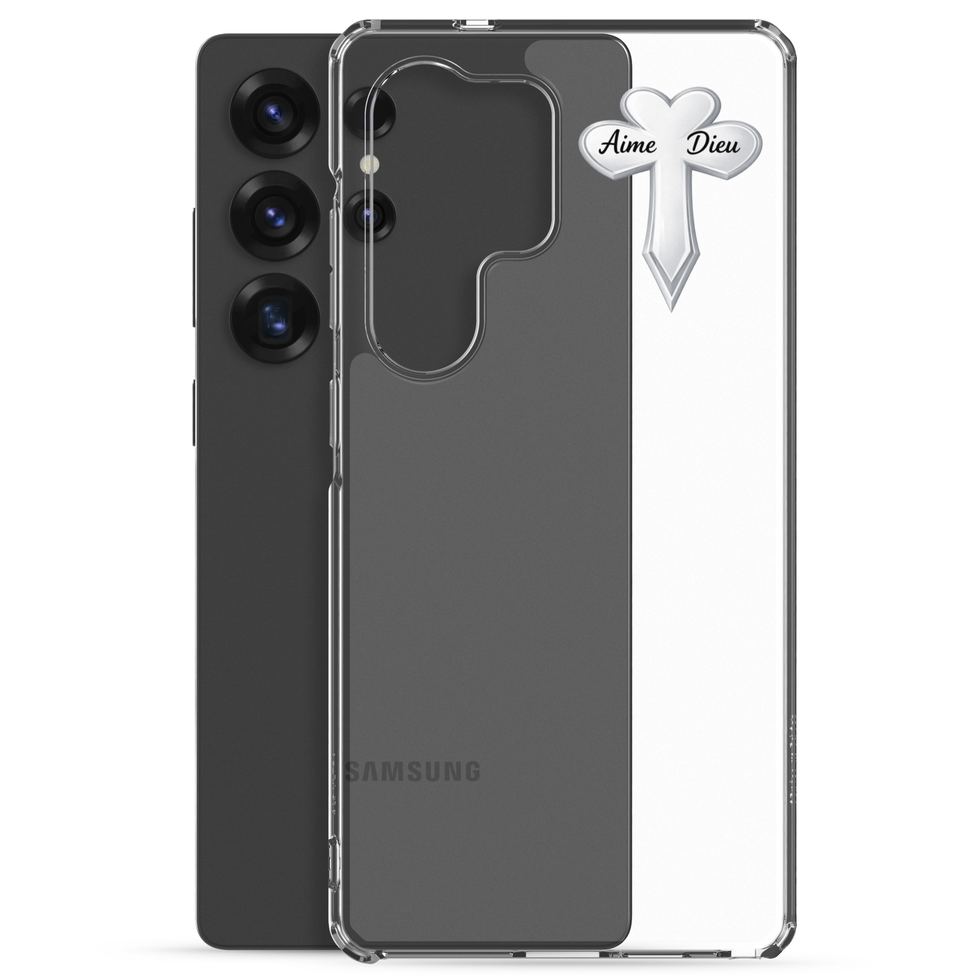 Aime Dieu Original Essential Light Over Darkness Samsung Case - Image 2