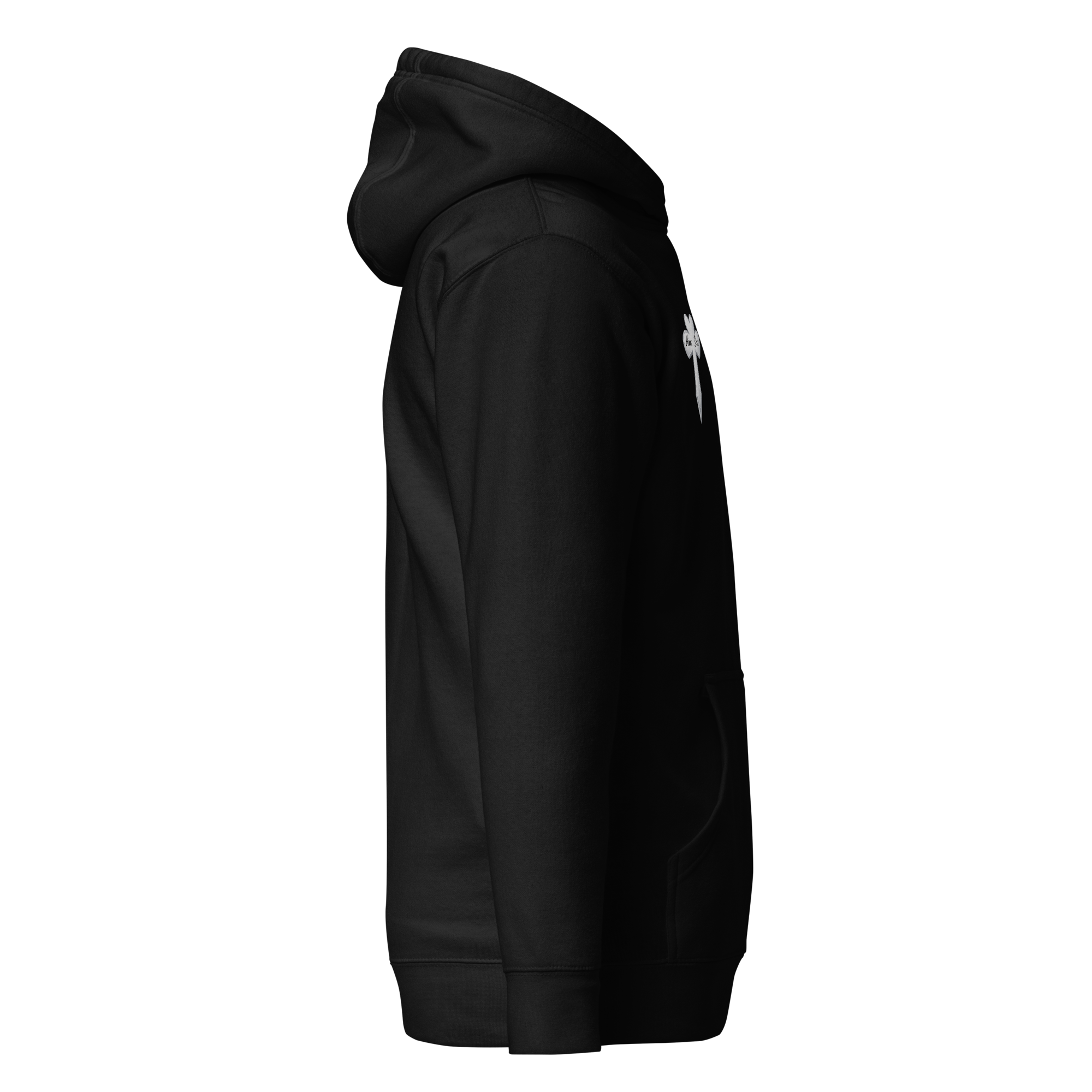 Aime Dieu Original Essential Black Hoodie - Image 4