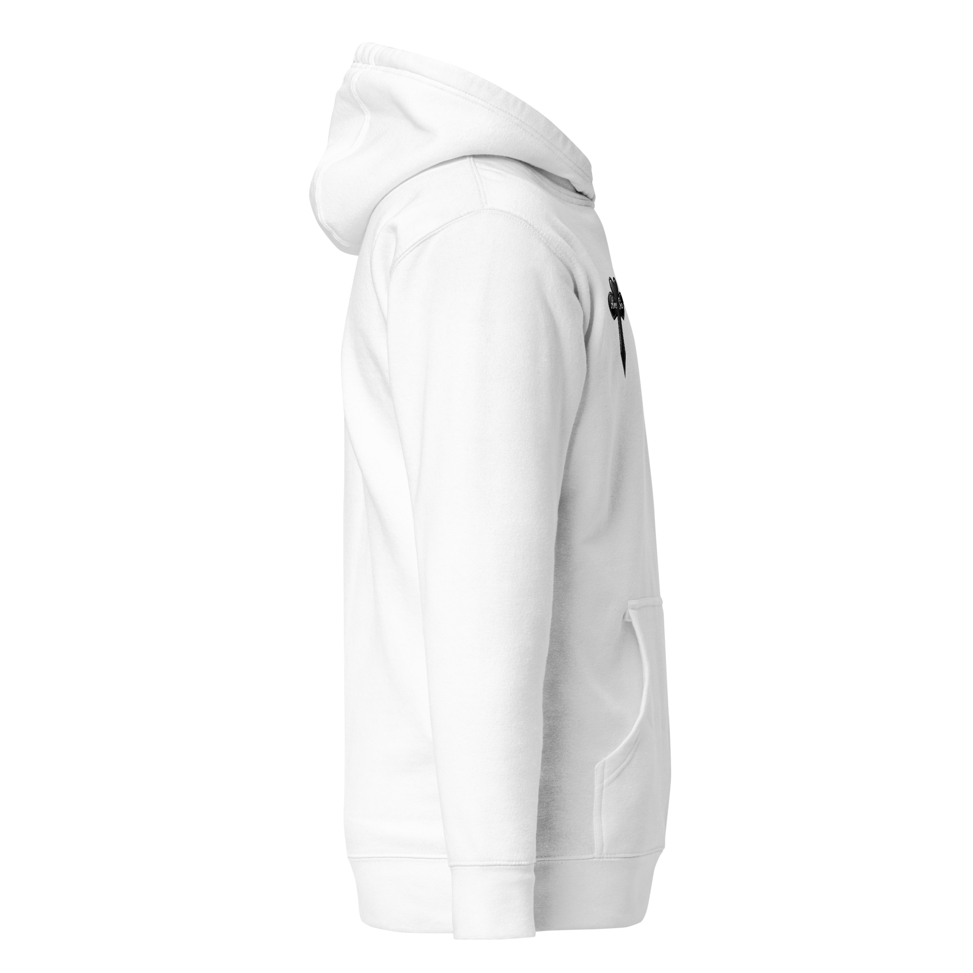 Aime Dieu Original Essential White Hoodie - Image 4